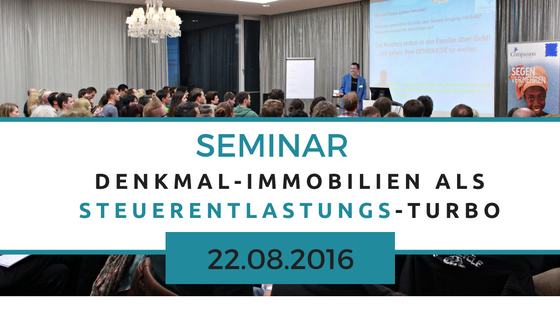 Seminar – 22.08.2016 in München